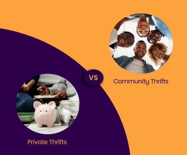 Community Thrifts vs Private Thrifts: What’s the Difference?